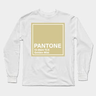 pantone 13-0624 TCX Golden Mist Long Sleeve T-Shirt